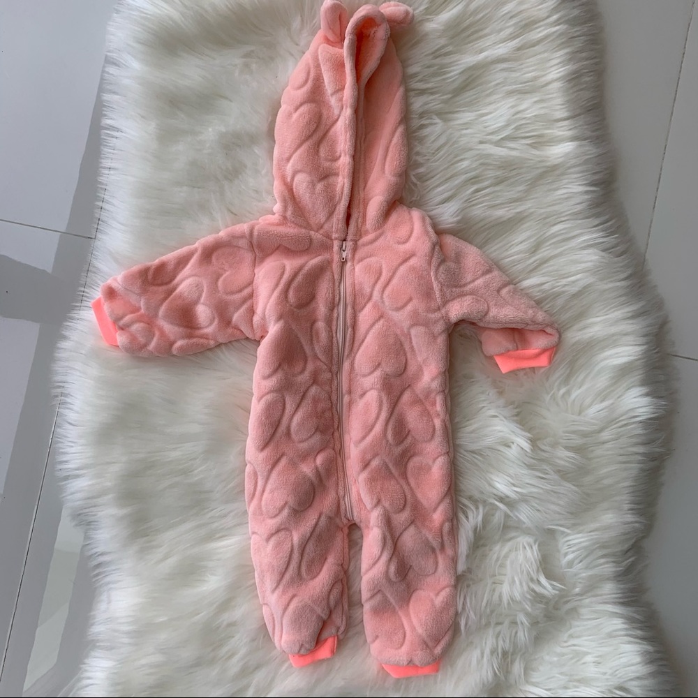 Baby girl pajama with hoodie - Picture 5 of 9